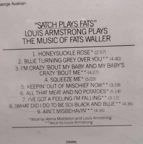 ⭐ BOGO ⭐ Louis Armstrong CD ( Satch Plays Fats ) - Picture 3 of 4